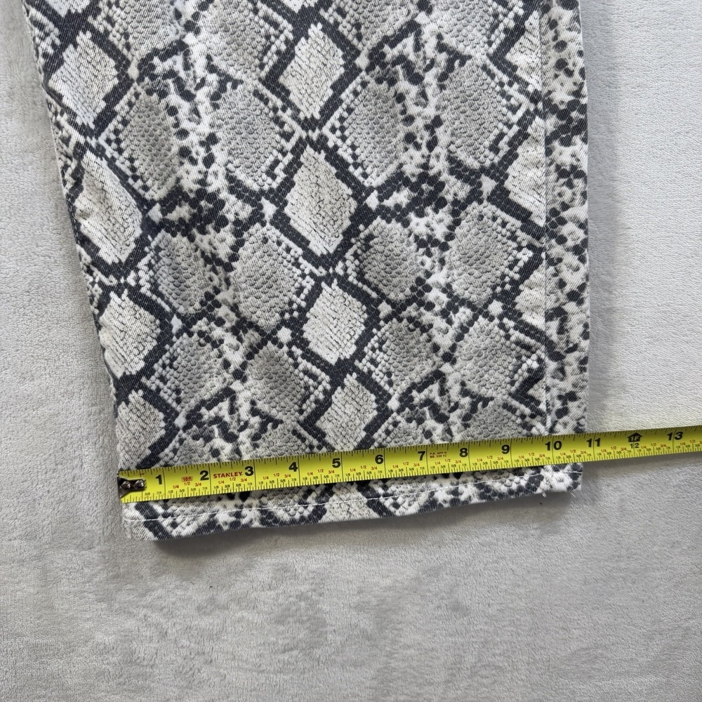 Disclosure Wide Leg Snake Print Jeans Size 14W - Picture 7 of 9